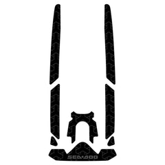 2020-2025 Sea-Doo WAKE PRO 170 Customize Jet Ski Mats Non-Slip Motorboat Traction Mat Hzchione Black Dark Gray-Polygon