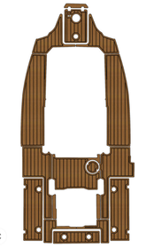 2023 Sea Fox 268 Commander Cockpit Traction Mats Eva Foam Boat Flooring Marine Decking Hzchione