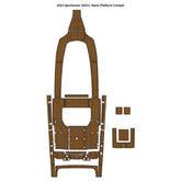 2023 Sportsman 352CC Swim Platform Cockpit Traction Mats Eva Foam Boat Flooring Marine Decking Hzchione