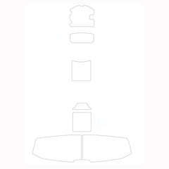 2012 Yamaha 242 Swim Platform Cockpit Pad Boat Kit EVA Boat Flooring Foam Decking Mat Hzchione