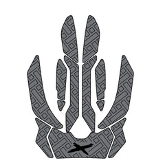 2017-2019 Sea Doo GTR-X 230 Customize Jet Ski Mats Non-Slip Motorboat Traction Mat Hzchione Medium Gray Black-X LOGO