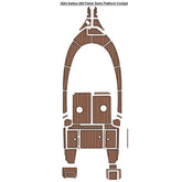 2024 Astilux 650 Fisher Swim Platform Cockpit Traction Mats Eva Foam Boat Flooring Marine Decking Hzchione