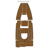 2024 Pair Customs 25 DV Cockpit Traction Mats Eva Foam Boat Flooring Marine Decking Hzchione