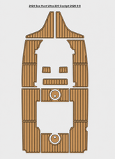 2024 Sea Hunt Ultra 239 Cockpit Pad Traction Mats Eva Foam Boat Flooring Marine Decking Hzchione