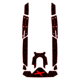 2024-2025 Sea-Doo GTR-X Customize Jet Ski Mats Non-Slip Motorboat Traction Mat Hzchione Black Red-X