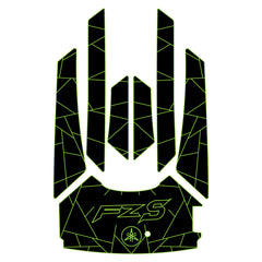 2025 Yamaha FX + FX CRUISER SVHO / HO / LIMITED EVA Foam Boat Flooring Jet Ski Traction Mats Hzchione Black Green