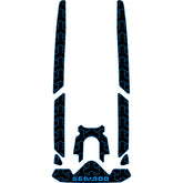 2020-2025 Sea-Doo WAKE PRO 170 Customize Jet Ski Mats Non-Slip Motorboat Traction Mat Hzchione Black Blue-Polygon