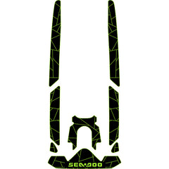 2020-2025 Sea-Doo WAKE PRO 170 Customize Jet Ski Mats Non-Slip Motorboat Traction Mat Hzchione Black Green