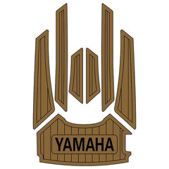 2025 Yamaha FX SVHO EVA Foam Boat Flooring Jet Ski Traction Mats Hzchione Brown Black-Yamaha