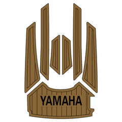 2025 Yamaha FX + FX CRUISER SVHO / HO / LIMITED EVA Foam Boat Flooring Jet Ski Traction Mats Hzchione Brown Black