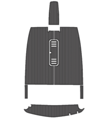 2003 Monterey 180 Edge Traction Mats Eva Foam Boat Flooring Marine Decking Hzchione Dark Gray Black