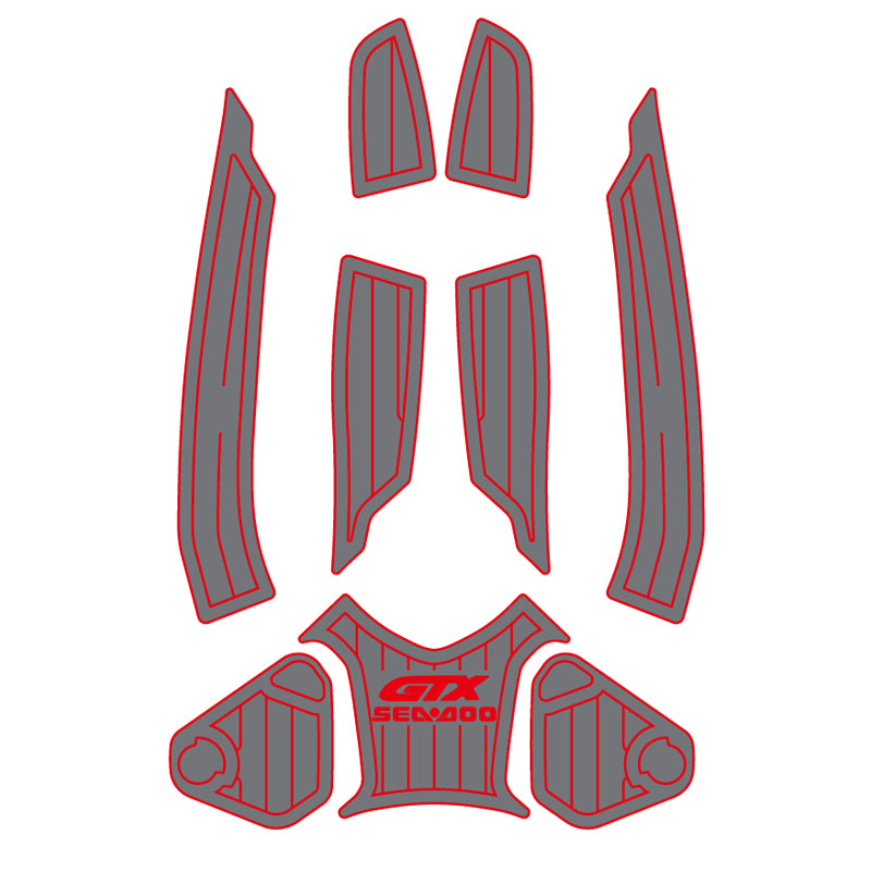 2016-2017 Sea Doo RXT 260 Customize Jet Ski Mats Non-Slip Motorboat Traction Mat Hzchione