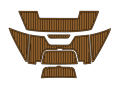 2019 Cobalt CS22 Traction Mats Eva Foam Boat Flooring Marine Decking Hzchione Brown Black