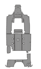 2019 Robalo Explorer 242 Traction Mats Eva Foam Boat Flooring Marine Decking Hzchione Light Grey Black