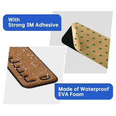 40” Fish Ruler with 3M Adhesive Fishing Measurement Tool Eva Foam Boat Flooring For Fishing Boat Kayaks Fishing Hzchione