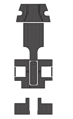 2017 Tahiti Offshore 21 Inboard Version 1 Traction Mats Eva Foam Boat Flooring Marine Decking Hzchione Dark Grey Black