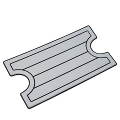 Hzchione Customized Cooler Pad for Hooked 75L With Self-Ahesive Hzchione Black Gray