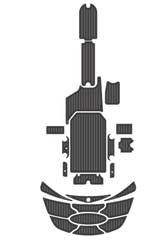 2007 Nautique 220 Traction Mats Eva Foam Boat Flooring Marine Decking Hzchione Dark Grey Black