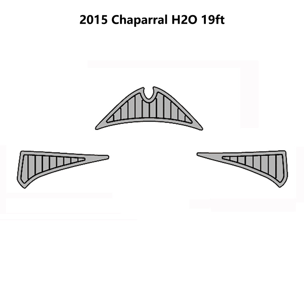 2015 Chaparral H2O 19ft Swim Platform Cockpit Pad EVA Teak Decking Boats Mat Hzchione