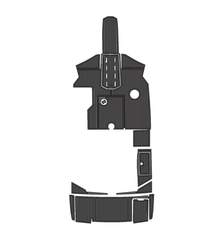 2015 Four Winns 210 Traction Mats Eva Foam Boat Flooring Marine Decking Hzchione Dark Gray Black