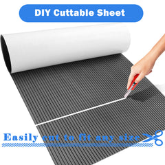 Hzchione EVA Flooring For Boat Non-slip Surfboard Traction Mat Deep Striped Groove Hzchione