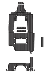 2021 Robalo 242 Explorer Traction Mats Eva Foam Boat Flooring Marine Decking Hzchione Dark Grey Black