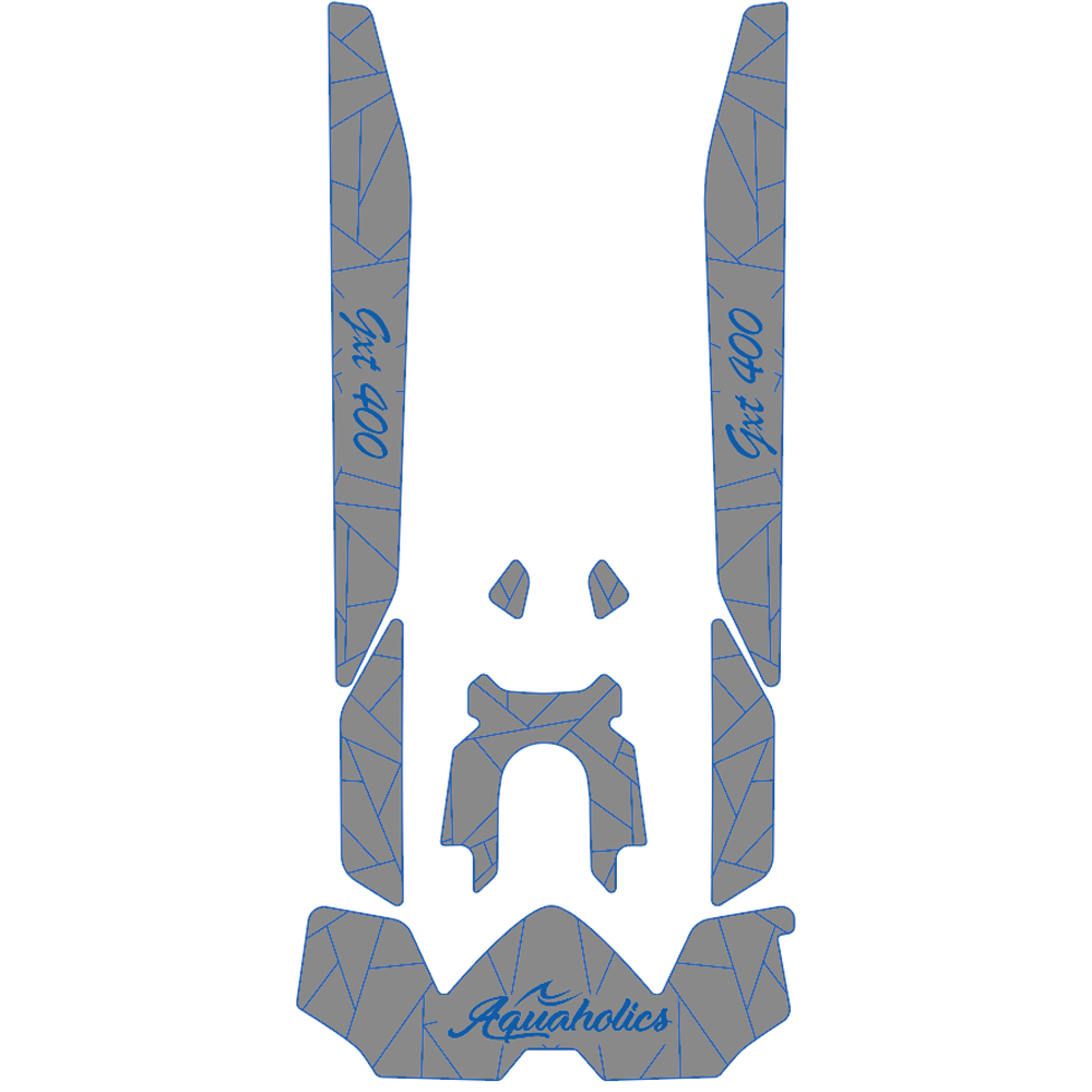 2018 Sea Doo GTX/GTX 230 Customize Jet Ski Mats Non-Slip Motorboat Traction Mat Hzchione Light Gray Blue