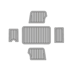 YETI Tundra Haul Cooler Pad Hzchione Light Gray + Black