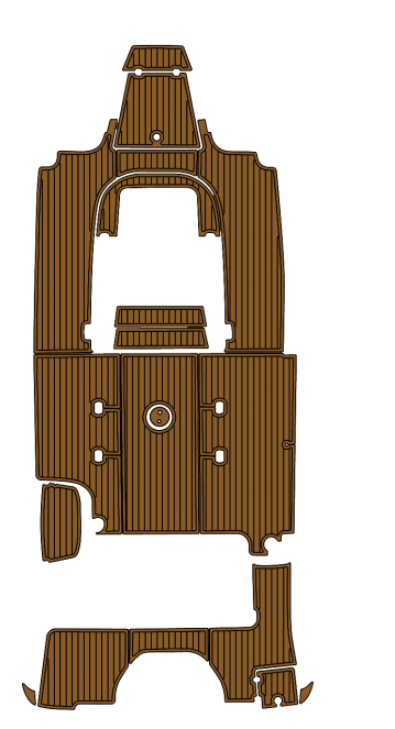 2019 Robalo Explorer 242 Traction Mats Eva Foam Boat Flooring Marine Decking Hzchione Brown Black