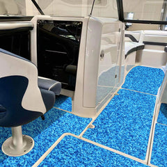 Hzchione Boat Flooring Brushed Camouflage EVA Foam Marine Carpet Self-Adhesive Anti Slip Mats Roll Sheet For Boat Yacht RV Golf Cart Pool Cooler Top No Texture Hzchione