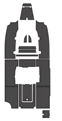 2019 Robalo R272 Traction Mats Eva Foam Boat Flooring Marine Decking Hzchione Dark Grey Black