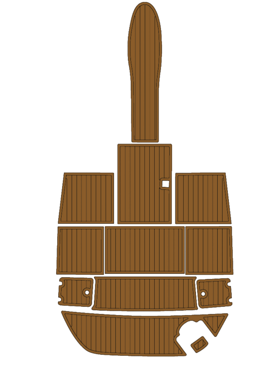 2003 Monterey Montura Traction Mats Eva Foam Boat Flooring Marine Decking Hzchione Brown Black