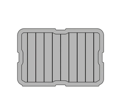 YETI Tundra 50 Cooler Pad Hzchione Ligt Grey+ Black