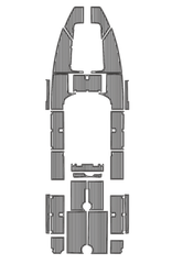 2006 Wellcraft CCF Traction Mats Eva Foam Boat Flooring Marine Decking Hzchione Light Grey Black