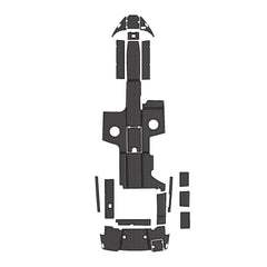 2021 Chaparral 370 SSX Eva Foam Boat Flooring Faux Teak Boat Deck Foam Boat Decking Marine Mat Cockpit Swim Platform Pads Hzchione Drak Gray Black