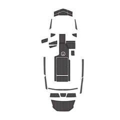 2022 Axis A22 Eva Foam Boat Flooring Faux Teak Boat Deck Foam Boat Decking Marine Mat Cockpit Swim Platform Pads Hzchione Drak Gray Black