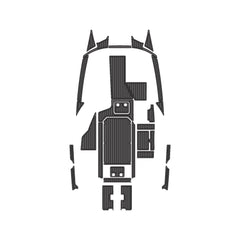 2019 Malibu 22MXZ Eva Foam Boat Flooring Faux Teak Boat Deck Foam Boat Decking Marine Mat Cockpit Swim Platform Pads Hzchione Drak Gray Black