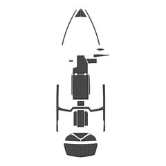 2012-2015 Tige Z3 Eva Foam Boat Flooring Faux Teak Boat Deck Foam Boat Decking Marine Mat Cockpit Swim Platform Pads Hzchione Drak Gray Black