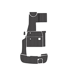 2005 Chaparral Signature 240 Eva Foam Boat Flooring Boat Decking Hzchione Drak Gray Black