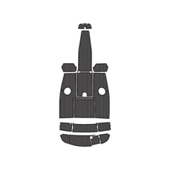 2003 Chaparral SS210 Eva Foam Boat Flooring Boat Decking Hzchione Drak Gray Black