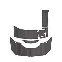 Regal 2220 Fasdeck Eva Foam Boat Flooring Boat Decking Hzchione Dark Gray Black