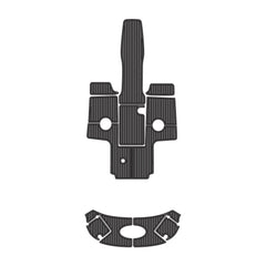 2006 Chaparral 236 Swim Platform Cockpit Pad EVA Teak Decking Mat Hzchione Faux Teak Drak Gray Black