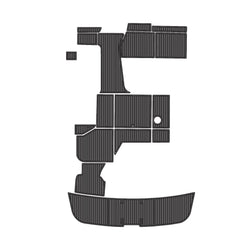 1996 Sea Ray Sundancer Eva Foam Boat Flooring Faux Teak Boat Deck Foam Boat Decking Marine Mat Cockpit Swim Platform Pads Hzchione Drak Gray Black