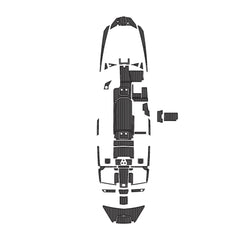 2021 Malibu M240 Eva Foam Boat Flooring Faux Teak Boat Deck Foam Boat Decking Marine Mat Cockpit Swim Platform Pads Hzchione Drak Gray Black