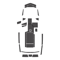 2019-2021 Axis A22 Eva Foam Boat Flooring Faux Teak Boat Deck Foam Boat Decking Marine Mat Cockpit Swim Platform Pads Hzchione Drak Gray Black