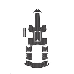 2018 Chaparral H20 Sport 19 Eva Foam Boat Flooring Faux Teak Boat Deck Foam Boat Decking Marine Mat Cockpit Swim Platform Pads Hzchione Drak Gray Black