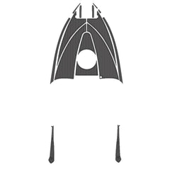 2010 Regal 2750 Eva Foam Boat Flooring Boat Decking Hzchione Dark Gray Black