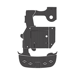 2001 Sea Ray Sundancer 380 Eva Foam Boat Flooring Faux Teak Boat Deck Foam Boat Decking Marine Mat Cockpit Swim Platform Pads Hzchione Drak Gray Black