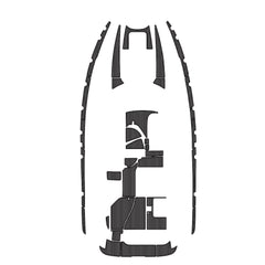 2004 Bayliner 305 Ciara Traction Mats Eva Foam Boat Flooring Marine Decking Hzchione Dark Gray Black