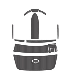 2005 Bayliner 185 Bowrider Traction Mats Eva Foam Boat Flooring Marine Decking Hzchione Dark Gray Black